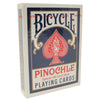 Bicycle Pinochle Red & Blue Jumbo Index Playing Cards - 12 Decks