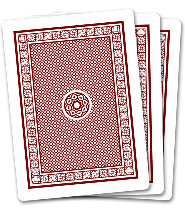 Unbranded Red Blue Pinochle Playing Cards Double Deck Set