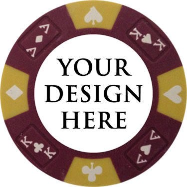 Prestige Series Custom Poker Chip - Purple