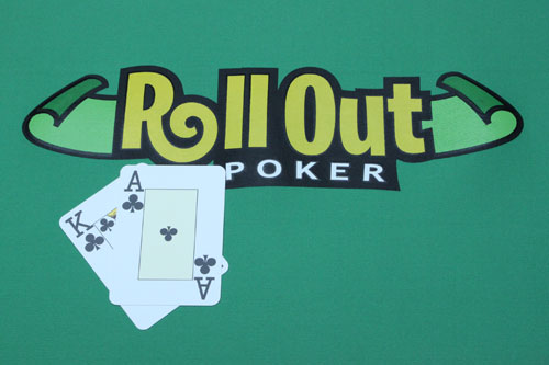 Rollout Gaming Poker Table Top