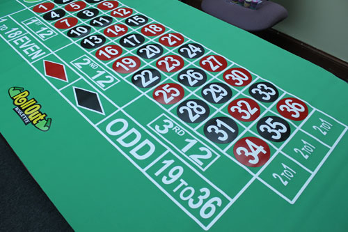 Rollout Gaming Roulette Table Top