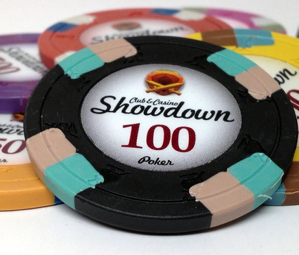 Showdown 13.5 Gram Clay Poker Chips