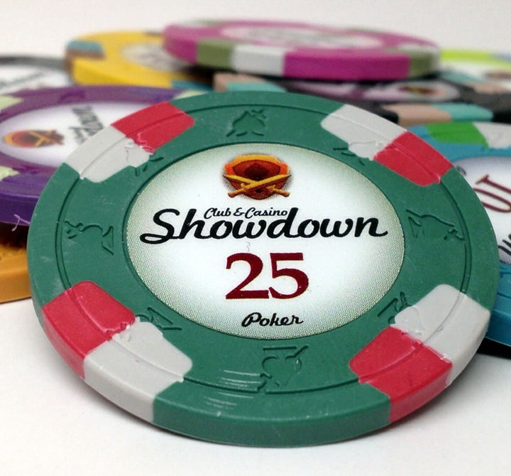 Showdown 13.5 Gram Clay Poker Chips