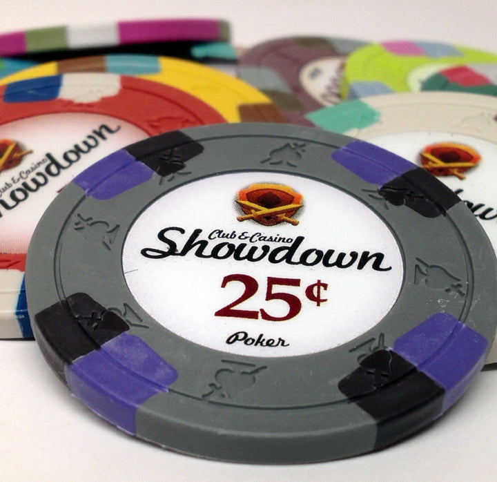 Showdown 13.5 Gram Clay Poker Chips