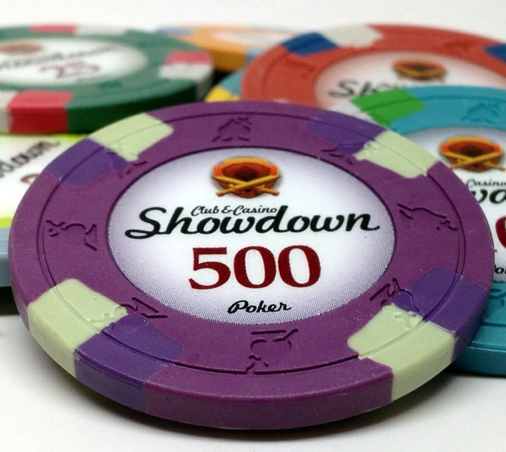 Showdown 13.5 Gram Clay Poker Chips