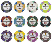 Showdown 13.5 Gram Clay Poker Chips