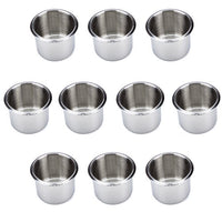 Small Standard Stainless Steel Drop In Cup Holder