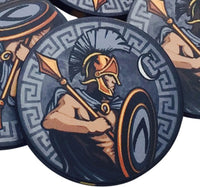 Spartan Warrior 10 Gram Ceramic Poker Chips Sample Pack - 6 Chips