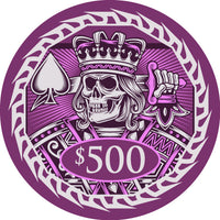 King of Spades 10 Gram Ceramic Poker Chips