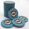 The Victorian Custom Ceramic Poker Chip Sample Pack - Aqua