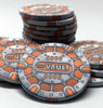 The Vault Series 10 Gram Ceramic Custom Poker Chip Sample Pack - 8 chips