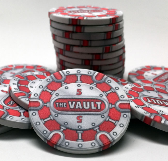 10 Gram Ceramic Custom Poker Chips - Semi Custom - The Vault Series