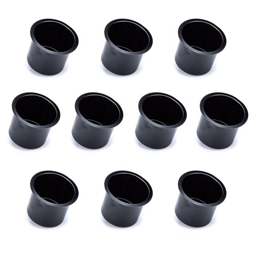 Vivid Black Aluminum Cup Holder