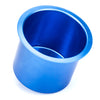 Vivid Blue Aluminum Cup Holder