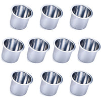 Vivid Silver Aluminum Cup Holder