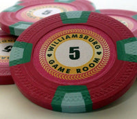 Prestige Series 10 Gram Trapezoid Clay Custom Poker Chips